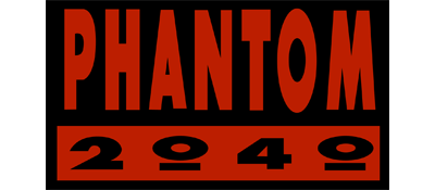 Phantom 2040 logo for Sega Genesis
